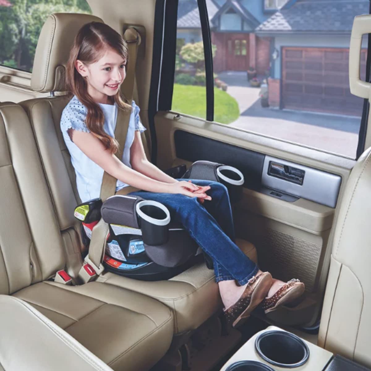 Graco 4Ever DLX 4-in-1 Car Seat, Pink | Infant to Toddler Car Seat, with 10 Years of Use | Rear-facing, Forward-facing and Booster Modes | Safe,…