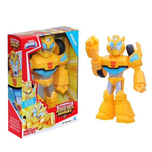 Transformers Playskool Heroes Rescue Bots Academy Mega Mighties Bumblebee Collectible 10" Robot Action Figure, Toys for Kids Ages 3 & Up (Amazon…