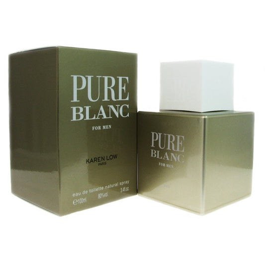Karen Low Pure Blanc Eau De Toilette Spray for Men, 3.4 Ounce Beauty & Personal Care Karen Low