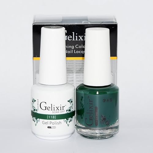 Gelixir Matching Color Gel & Nail Lacquer - 118 Beauty & Personal Care Pousutong