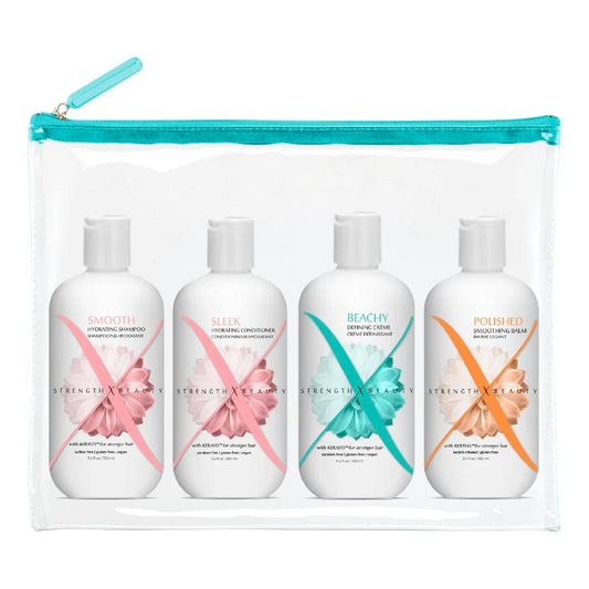 Strength x Beauty 4 Pc. Beachy Kit | Thick, Coarse or Curly Hair