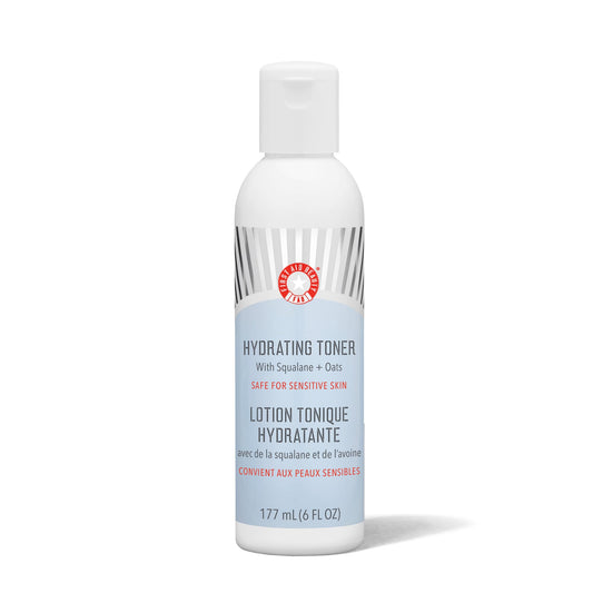 First Aid Beauty - Hydrating Toner with Squalane and Oats, Natural Wild Oat Skin Calming Toner, Helps Reduce Lines & Wrinkles, Safe for Sensitive