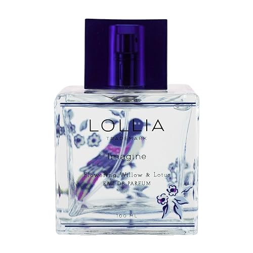 LOLLIA Imagine Eau de Parfum, 3.4 fl. oz. - Flowering Willow & Lotus - Beautifully Captivating Perfume, Women’s Perfume, Eau de Parfum Spray for Women, Women’s Fragrance