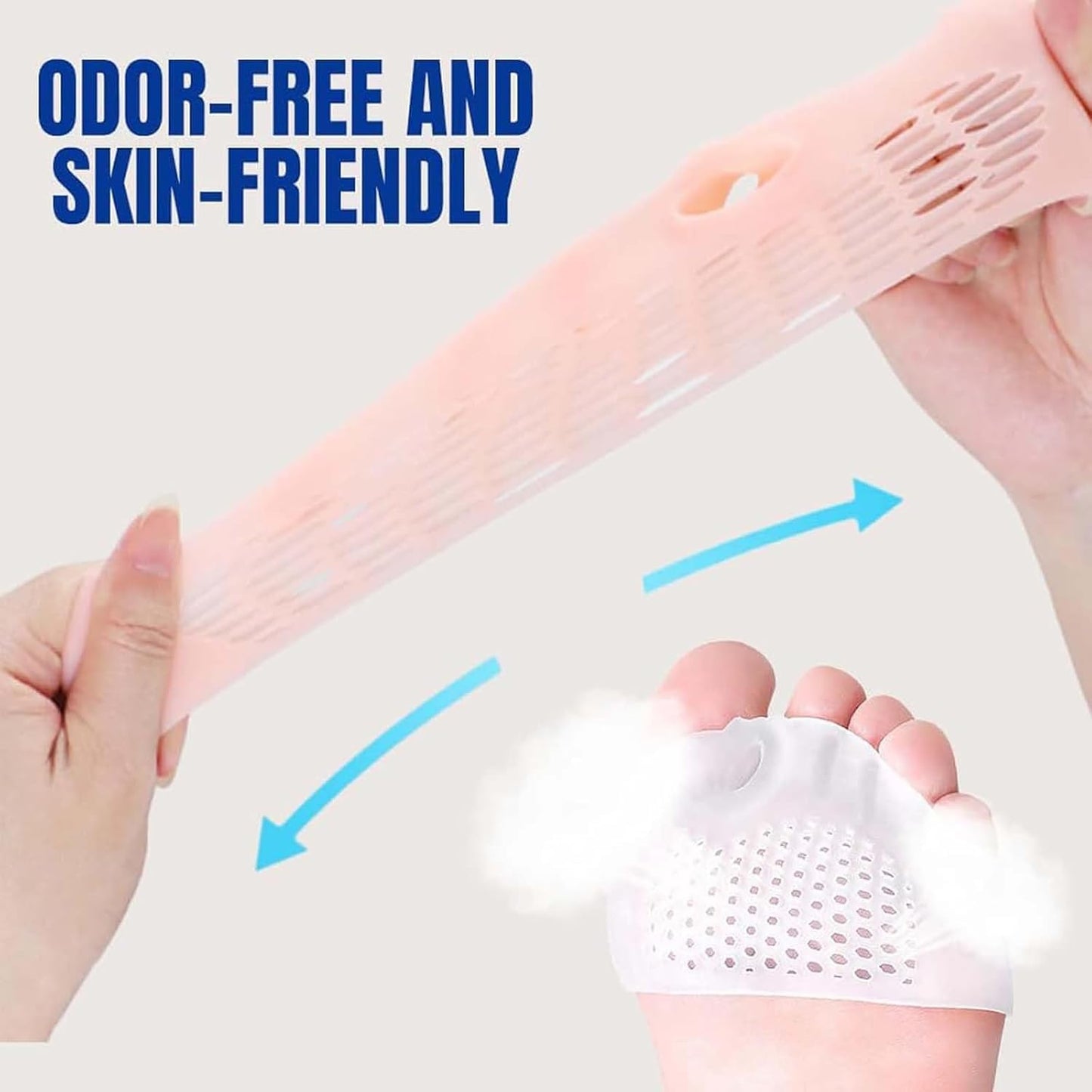 Silicone Toe Separators for Women & Men,Silicone Toe Separator,Toe Separators,Toe Separators for Women,Toe Spacers,4 Pairs, Ball of Foot Cushions Beauty & Personal Care Aaznslsn