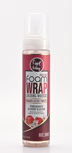 NEXT IMAGE Foam Wrap Locking Mousse (Pomegranate & Cherry Blossom)