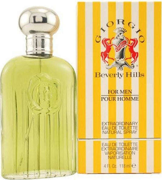 Giorgio Beverly Hills Giorgio for Men, Eau De Toilette Spray, 4-Ounce