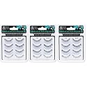 (3 Pack) ARDELL Professional Natural Multipack - 110 Black by Ardell