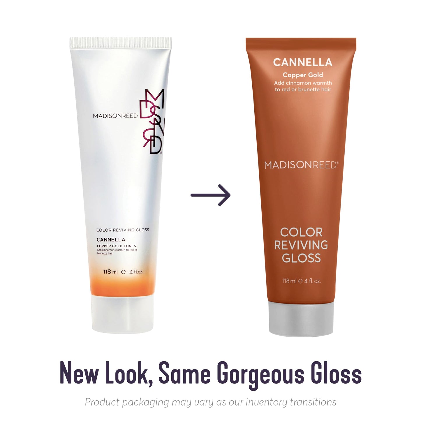 Madison Reed Color Reviving Gloss - Cannella Copper | Semi-Permanent, Color Depositing Gloss for Brunette & Red Hair, Revives Copper & Gold Tones