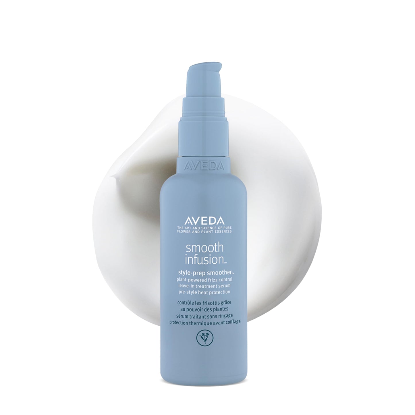 Aveda Smooth Infusion Style-Prep Smoother | Leave-In Anti-Frizz Serum | 72-Hour Frizz Defense & Control | Heat Protectant | 98% Naturally Derived* Beauty and Personal Care Aveda Default Title