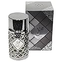 Ard al Zaafaran Jazzab Silver Eau de Parfum Spray for Men, 3.4 Ounce