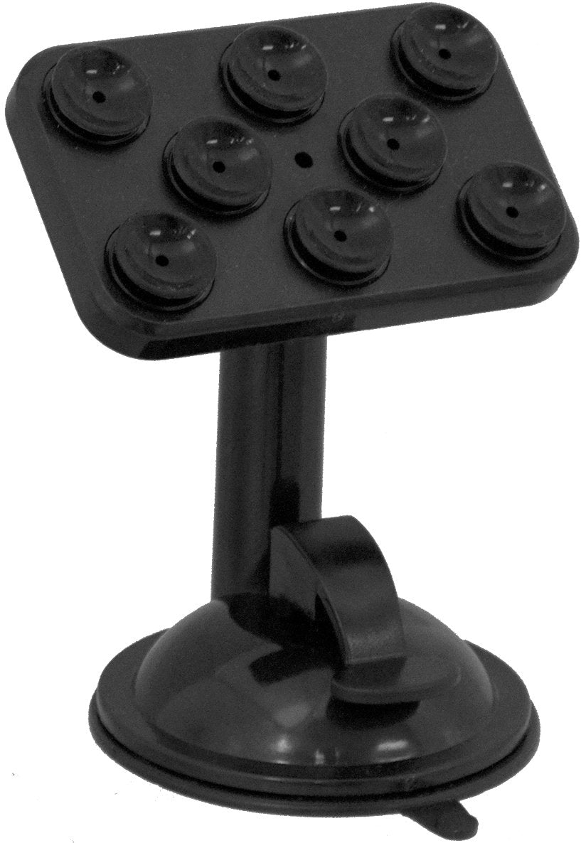Xit Universal Car Mount with Suction Grips - Retail Packaging - Black