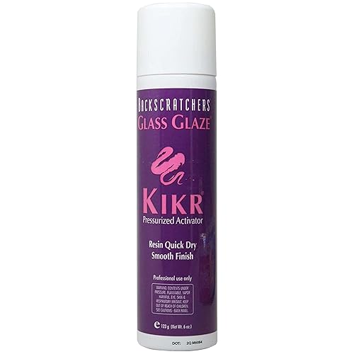 BACKSCRATCHERS - Kikr Activator - Fiberglass Or Silk Wrap Nail Extension Glue - 6 Oz