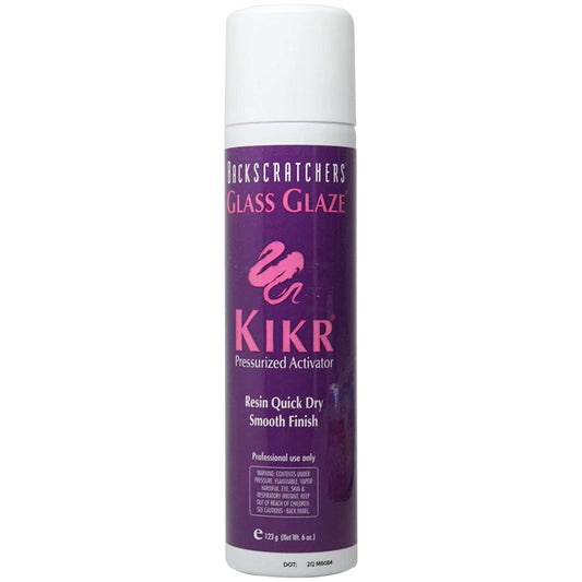 BACKSCRATCHERS - Kikr Activator - Fiberglass Or Silk Wrap Nail Extension Glue - 6 Oz