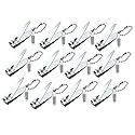 12 Pcs Nail Clippers for Fingernails by YWQ - Swing Out Nail Cleaner/File - Popular Gifts for Men & Women - Best Sharp Stainless Steel Clipper - Wide