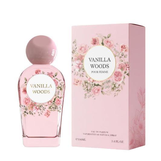 Jean Rish Vanilla Woods Perfume for Women Eau De Parfum, Long-Lasting Luxury Fragrance, Made In USA - Pink Pepper, Vanilla, Sandalwood Scent - 100ml Beauty & Personal Care Jean Rish
