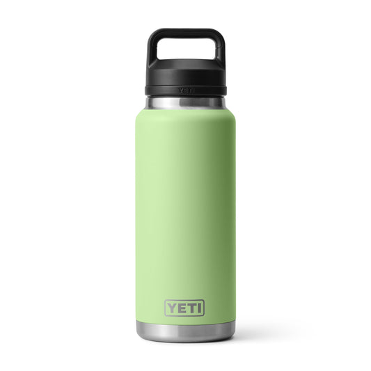 YETI Rambler 36 oz Bottle, Leakproof, Vacuum Insulated, Stainless Steel with Chug Cap, Key Lime