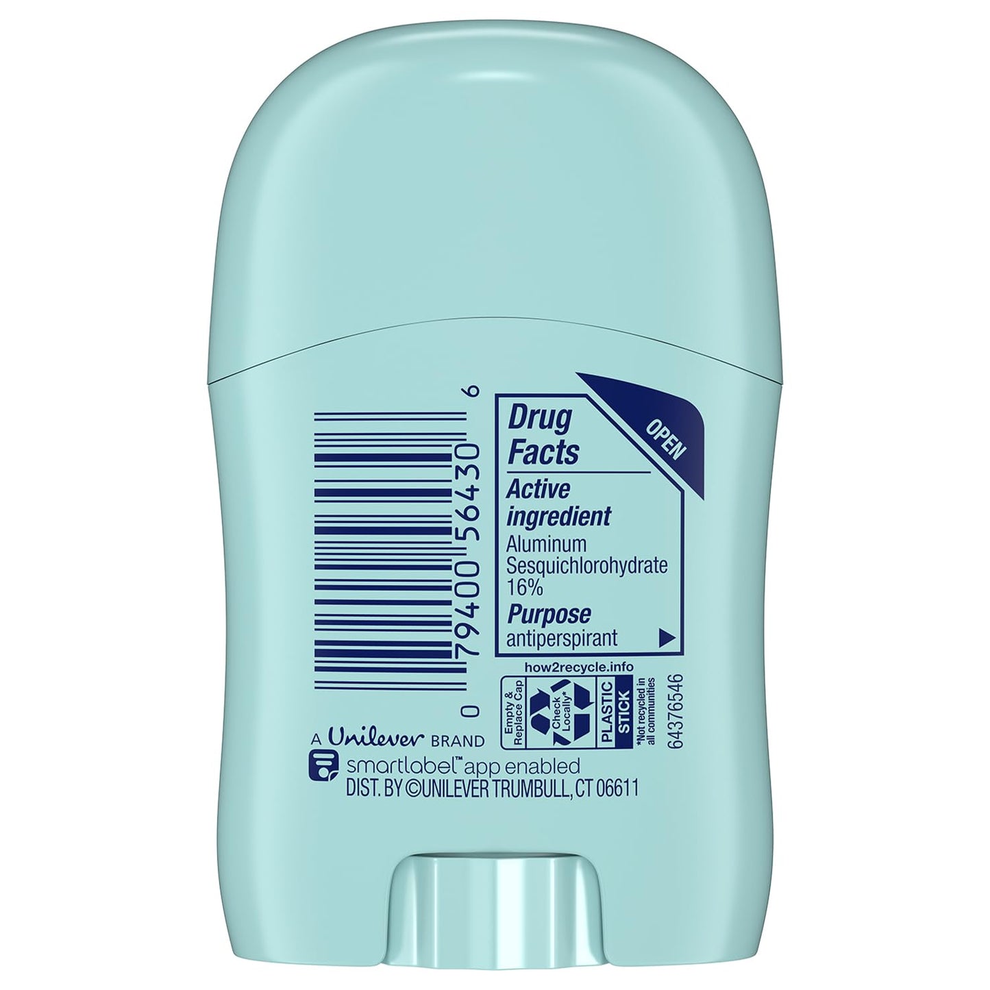 Degree Advanced Antiperspirant Deodorant, Shower Clean 12-Pack - Travel Deodorant for Women, 72H Protection, 0.5 Oz Ea