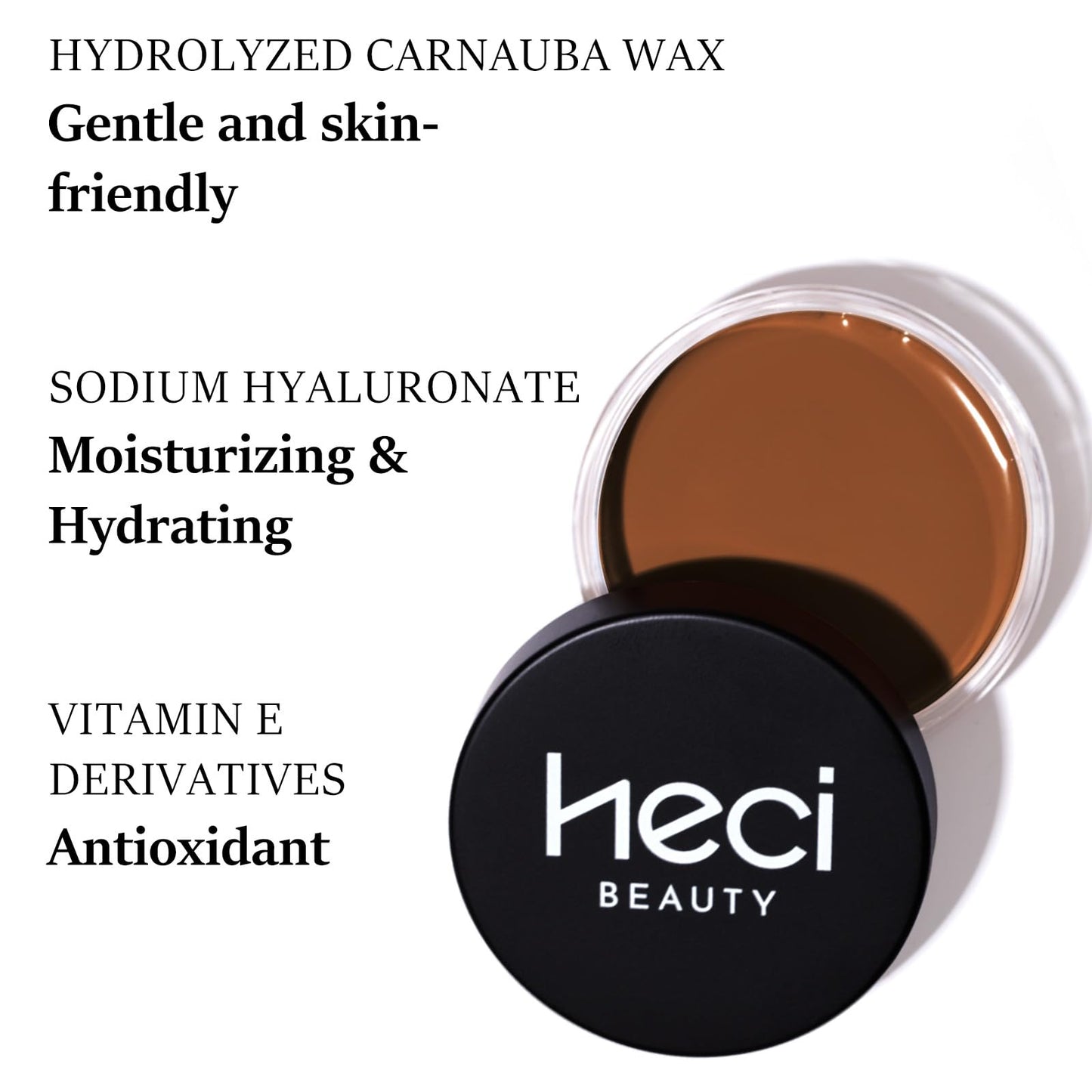 HECI BEAUTY Cream Bronzer with Brush, Creamy & Highly Pigmented Formula, Blendable Cream Contour Makeup with a Natural, Matte Finish - Buildable