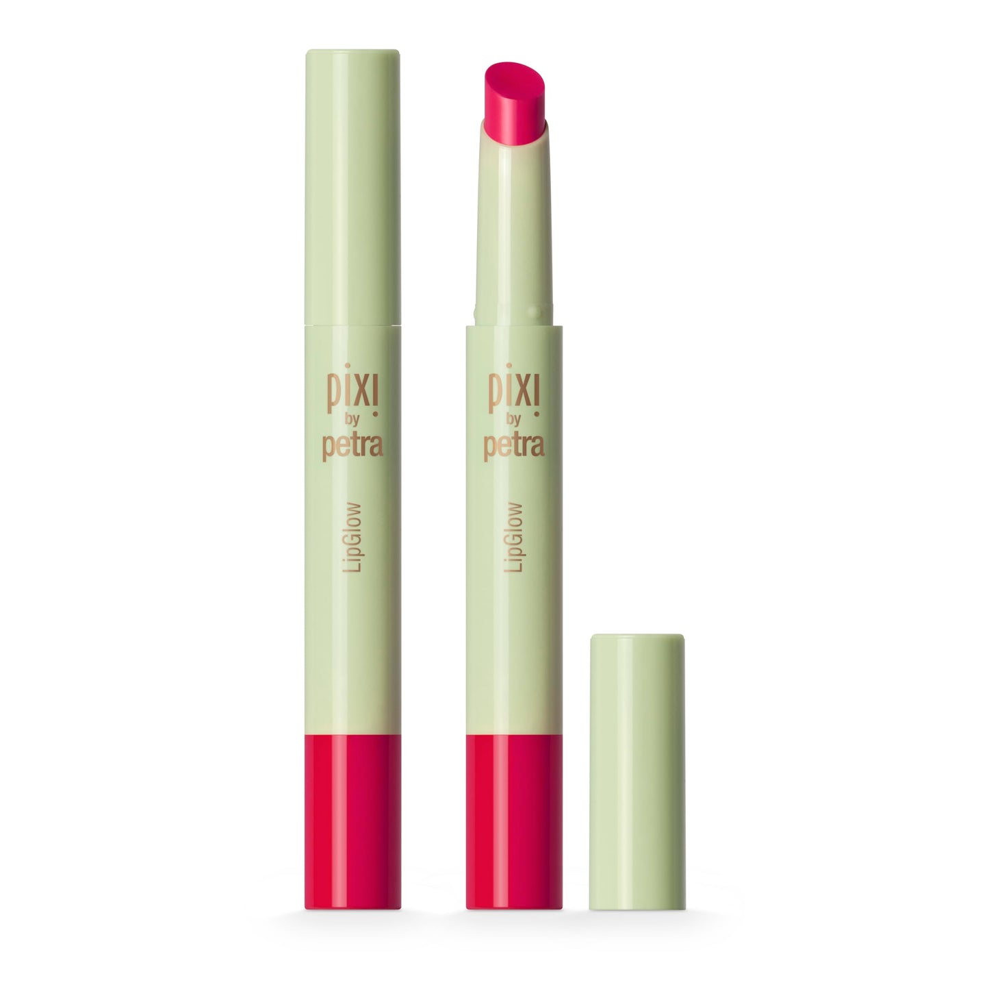 Pixi LipGlow | Sheer, Buildable Colour Lip Balm with Glossy Finish | Hydrating & Nourishing Formula for Everyday Wear | Mirror-Free Application | Ruby
