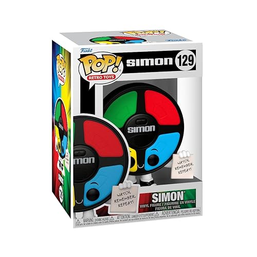 Funko POP! Vinyl: Simon - Logo - Simon - 1/6 Odds for Rare Chase Variant - Glow in The Dark - Collectable Vinyl Figure - Gift Idea - Official…