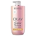 Olay Super Serum Body Wash for Extra Dry Skin, 24hr Long Lasting Hydration, 5+ Ingredient Complex for Bright Even Firm Luminous Skin, 28 fl oz