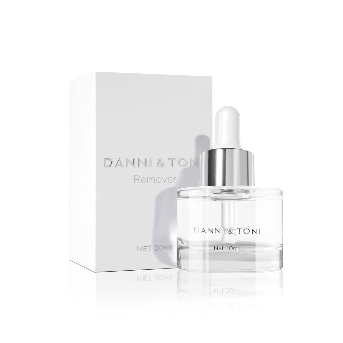 DANNI & TONI Professional Easy Peel Gel Nail Strips Remover 30ml - for Gel Nail Stickers