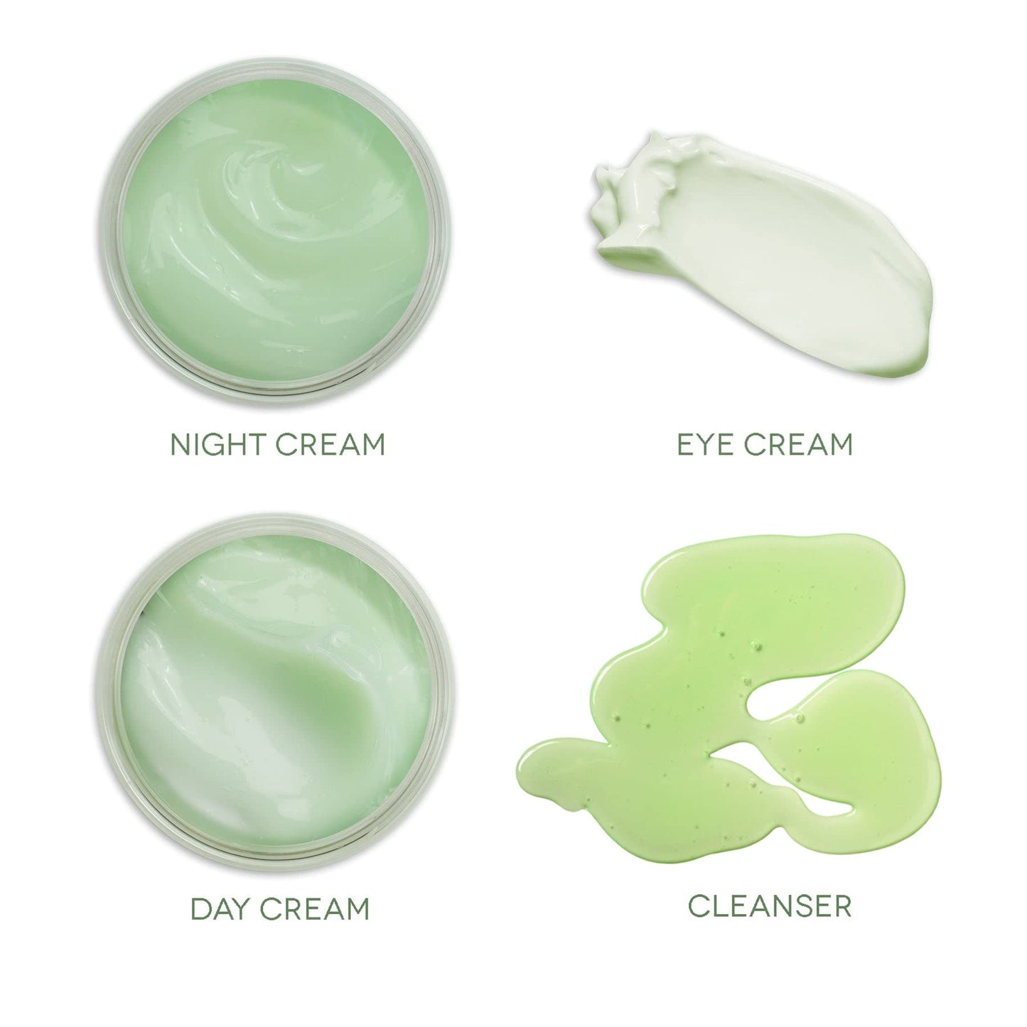 Super Greens Nourishing Set, 4 pieces 2.25 oz