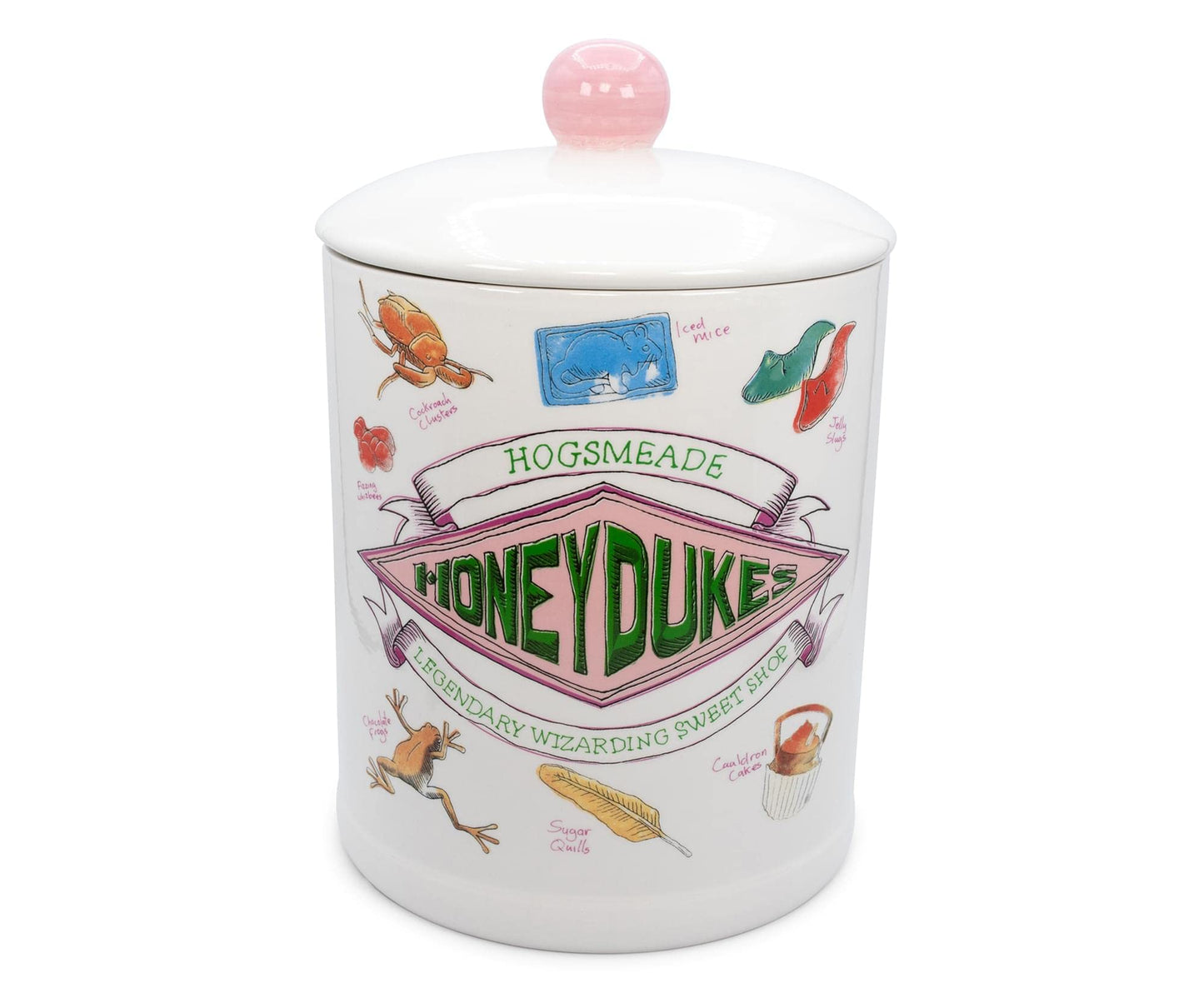 Harry Potter Honeydukes Sweets 10-Inch Ceramic Cookie Jar | Food Storage Jar For Candy, Spice | Flour and Sugar Containers With Lids, Home & Kitchen…