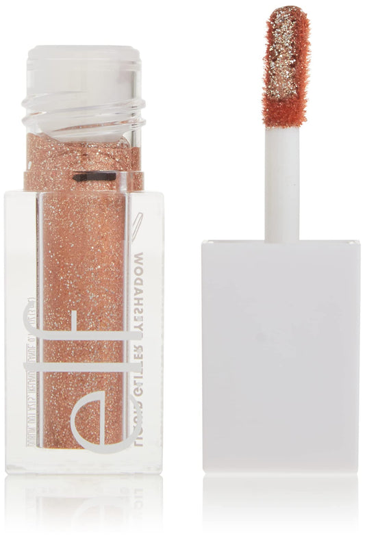 e.l.f. Liquid Glitter Eyeshadow, Long Lasting, Quick-Drying, Opaque, Gel-Based Eyeshadow For Creating High-Impact, Multi-Dimensional Eye Looks, Flirty