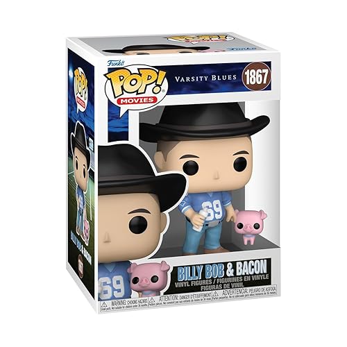 Funko POP & Buddy: Varsity Blues - Billy Bob with Bacon - Collectable Vinyl Figure - Gift Idea - Official Merchandise - for Kids & Adults - Movies…