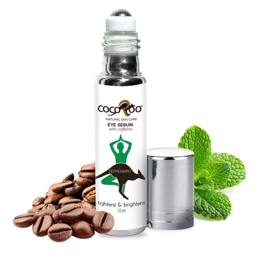 Caffeinated Eye Serum, Nutrient-Dense, 100% Pure, Natural & Vegan (Peppermint) Beauty & Personal Care CocoRoo
