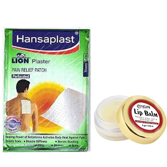 HerbalDeal Belladonna Plaster - 17Cm X 11Cm - Perforated - 10 Sheets With Pack Of 1 Yican Lips Balm Beauty and Personal Care HerbalDeal