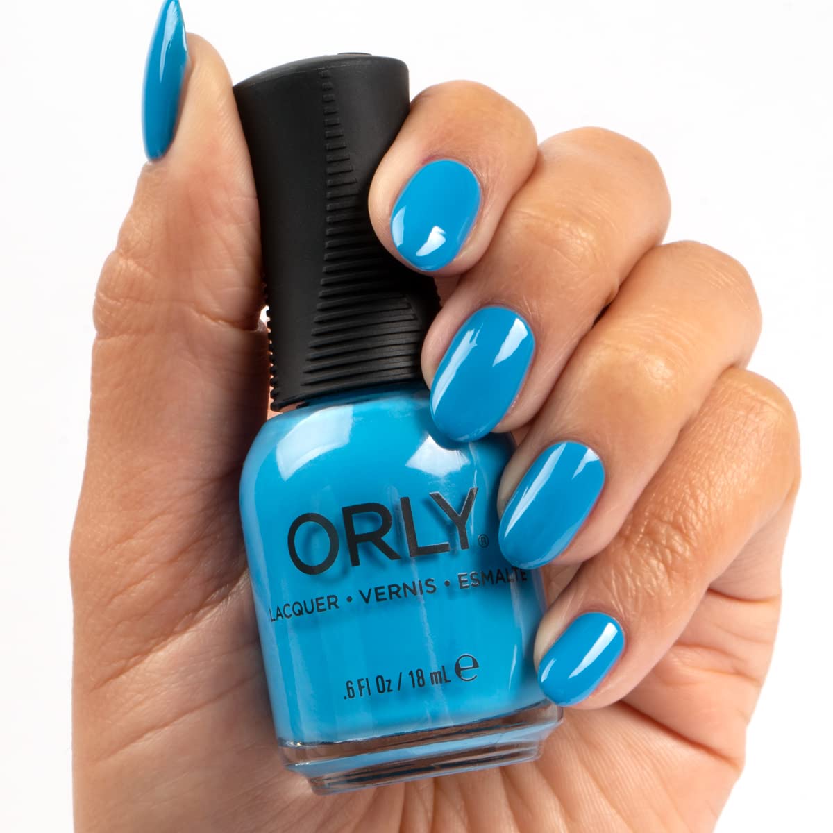 Orly Nail Polish 'Rinse & Repeat' |Sky Blue Creme Nail Lacquer from POP Lacquer Collection | 0.6fl oz Beauty & Personal Care Orly