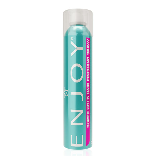 Enjoy Hair Finishing Spray - Quick Drying Versatile Styling - Provides Volume Shine Control - Firm Flexible Hold For All Hair Types (10 Oz)