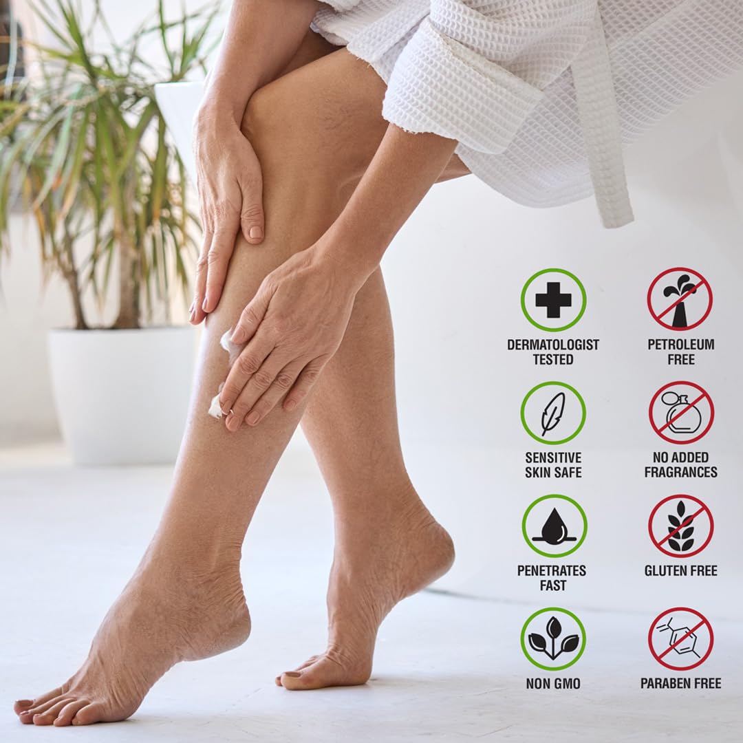 Adamia Therapeutic Repair Lotion with Macadamia Nut Oil and Promega-7, 16 Fl Oz Bottle- Fragrance Free, Paraben Free, Non GMO, White