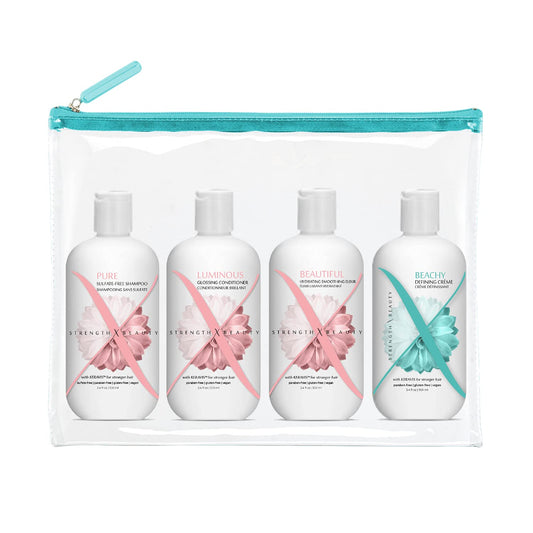 Strength x Beauty 4 pc. Beachy Kit | Fine to Medium Hair