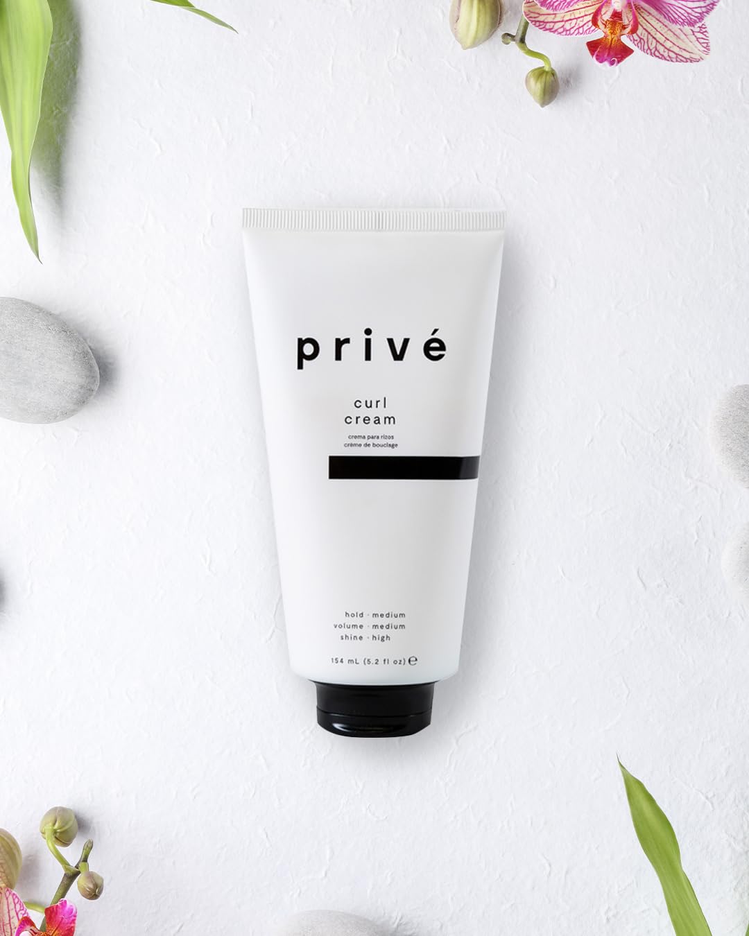 privé curl cream activates and defines lifeless curl/silicone free 175ml / 5.9oz