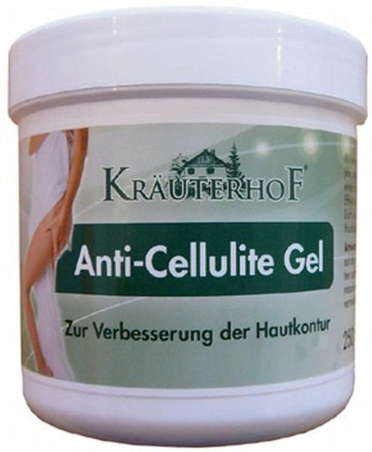 Anti-Cellulite Gel - Innovative complex with thermo-active action that attacks cellulite! 250ml by Krauterhof