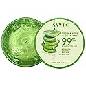 ASYBO 300 ML Natural Aloe Vera Gel -Organic Moisturizing Cream, Soothing and Hydrating, Sunburn and Scar Repair, Care for Face Body Hair