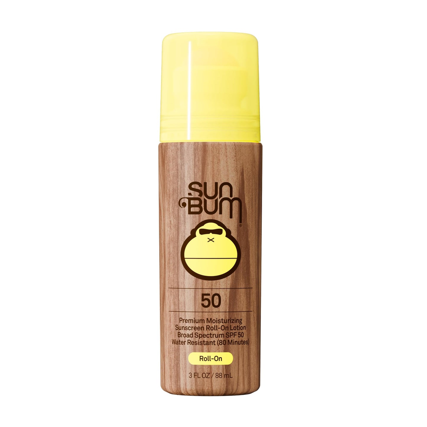 Sun Bum Original SPF 50 Roll-On Sunscreen Body Lotion - Broad Spectrum Moisturizing Sunscreen with Vitamin E - Hawaii 104 Act Compliant (Made without Beauty and Personal Care Sun Bum Default Title
