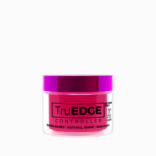 NICKA K NEW YORK Tyche TruEDGE Edge Controller - 100ml / 3.38 fl oz - Water-Based, Black Castor Oil & Hemp Seed Oil - Long-Lasting Hold, Non-Flaky