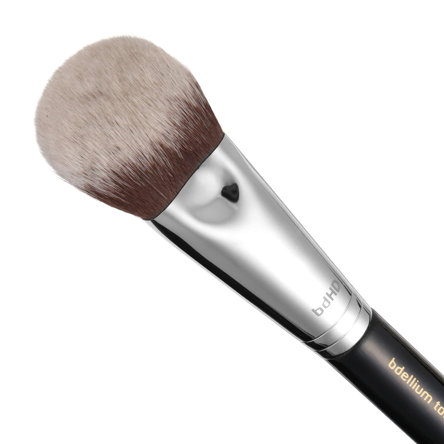 Bdellium Tools Professional Makeup Brush - Maestro Series 988 BDHD Phase I Large Foundation/Powder - With Soft Synthetic Fibers, For Application