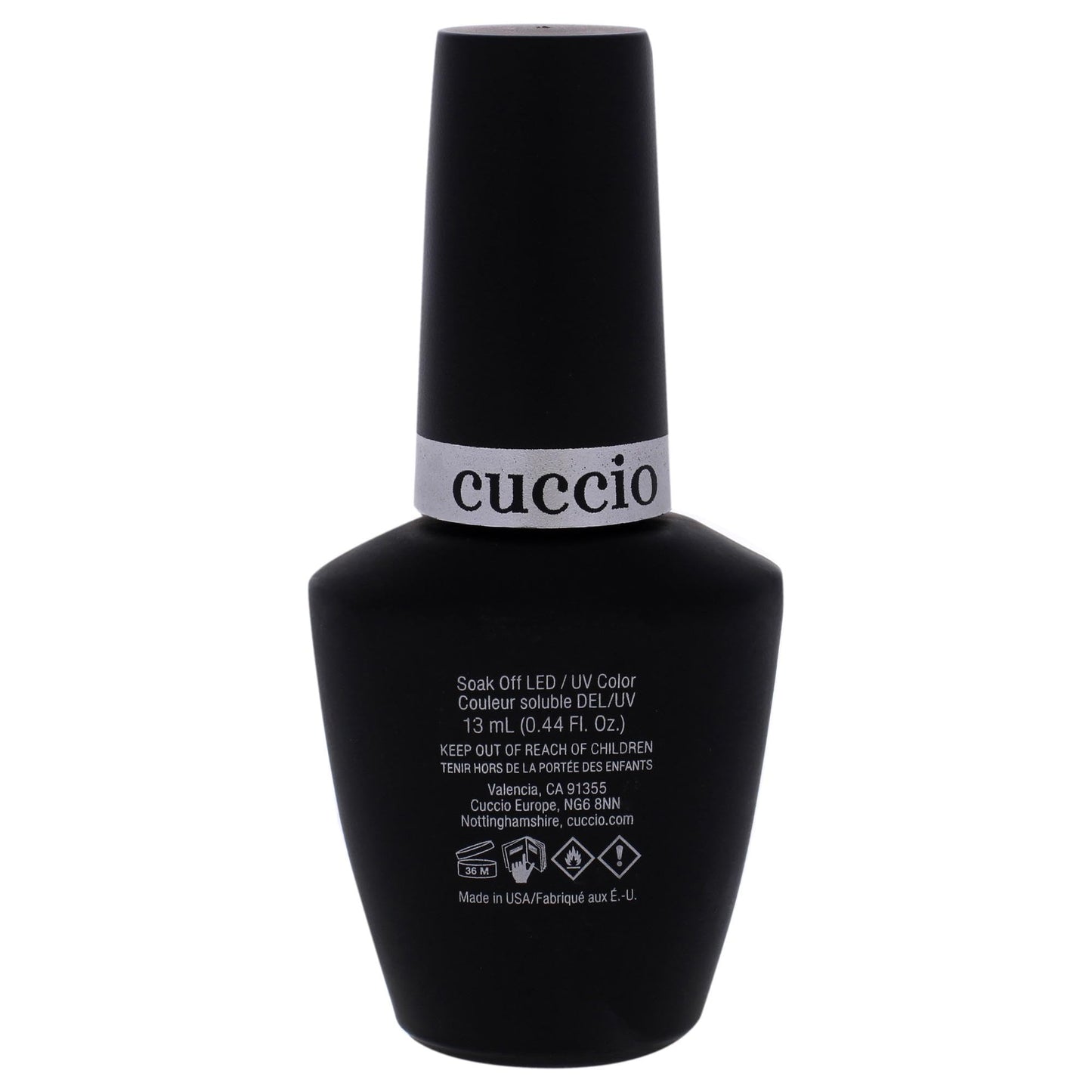 Cuccio Colour Veneer Nail Polish - Triple Pigmentation Technology - Polish Free Soak Off Gel - For Manicures And Pedicures - Full Coverage - Long