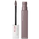 Maybelline Super Stay Matte Ink Liquid Lipstick Makeup, Long Lasting High Impact Color, Up to 16H Wear, Huntress, Muted Grey, 1 Count, Packaging May