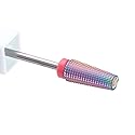 MZCMSL 5 in 1 Carbide Nail Drill Bit for Removing Acrylic or Gel, Both Left and Right Handed - Two Way Rotate Use,3/32 Shank efile Bit