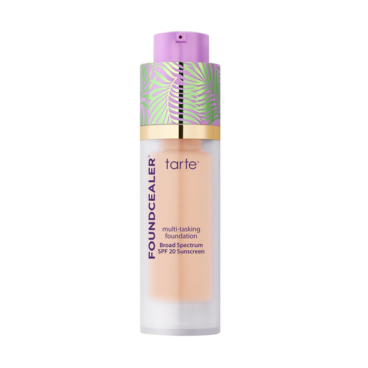 tarte babassu foundcealer dewy foundation Broad Spectrum SPF 20 Sunscreen - Foundation & Concealer in 1 with SPF, Vegan Skincare Makeup with Radiant