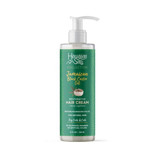Hawaiian Silky Jamaican Black Castor Oil Collection Restorative Hair Cream