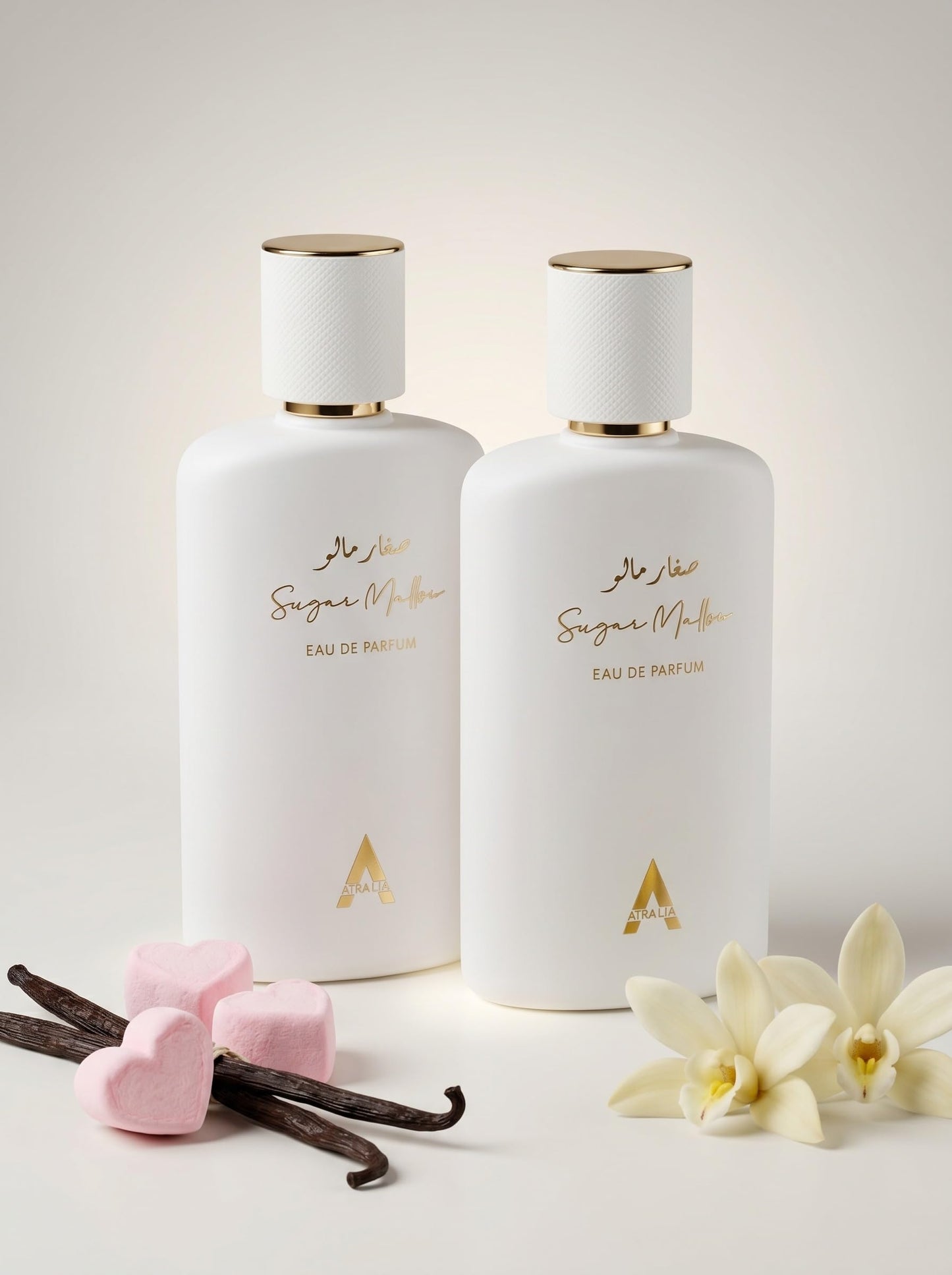 Atralia Sugar Mallow Eau de Parfum 100ml | Sweet Marshmallow, Strawberry & Vanilla Perfume for Women | Long Lasting Gourmand Fragrance with Candy