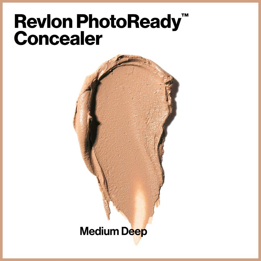 Revlon PhotoReady Concealer, Medium Deep 0.11 oz (Pack of 2)