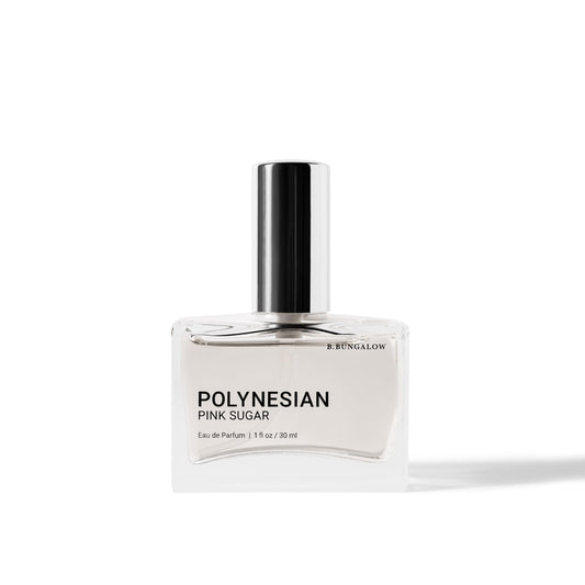 The Beachwaver Co. B. Bungalow Polynesian Pink Sugar Fragrance - Full Size (1 Fl Oz) | Notes of Caribbean Coconut, Fresh Mandarin Orange & Hawaiian Sugar Cane